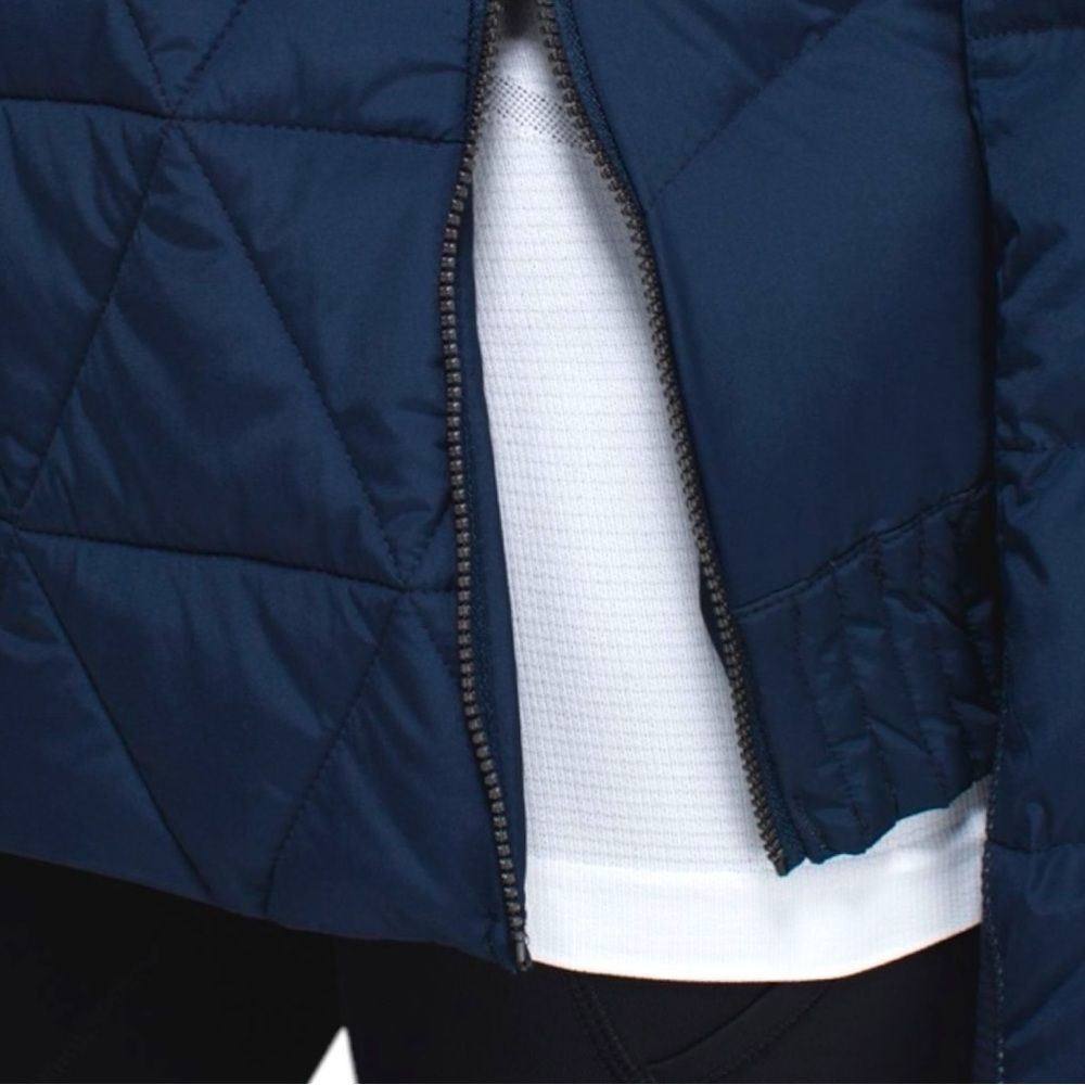 LULULEMON Fluffed Up Puffer Pullover Inkwell Goose Down Hoodie Jacket Size 6 - Picture 9 of 11